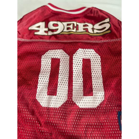 ✨Pets First San Francisco 49ers Dog Jersey Medium Red Mesh NFL Pet Apparel - Picture 4 of 7